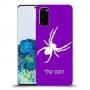עכביש כיסוי מגן קשיח בעיצוב אישי עם השם שלך ל Samsung Galaxy S20 יחידה אחת סקרין מובייל