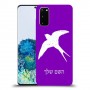 ציפור לבלוע כיסוי מגן קשיח בעיצוב אישי עם השם שלך ל Samsung Galaxy S20 יחידה אחת סקרין מובייל
