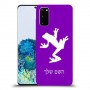 צפרדע טרופית כיסוי מגן קשיח בעיצוב אישי עם השם שלך ל Samsung Galaxy S20 יחידה אחת סקרין מובייל