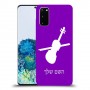 כינור כיסוי מגן קשיח בעיצוב אישי עם השם שלך ל Samsung Galaxy S20 יחידה אחת סקרין מובייל