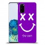 סמיילי כיסוי מגן קשיח בעיצוב אישי עם השם שלך ל Samsung Galaxy S20 יחידה אחת סקרין מובייל