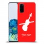 כינור כיסוי מגן קשיח בעיצוב אישי עם השם שלך ל Samsung Galaxy S20 יחידה אחת סקרין מובייל