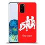 תאומים כיסוי מגן קשיח בעיצוב אישי עם השם שלך ל Samsung Galaxy S20 יחידה אחת סקרין מובייל