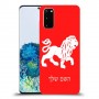 אריה כיסוי מגן קשיח בעיצוב אישי עם השם שלך ל Samsung Galaxy S20 יחידה אחת סקרין מובייל