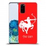 קשת כיסוי מגן קשיח בעיצוב אישי עם השם שלך ל Samsung Galaxy S20 יחידה אחת סקרין מובייל