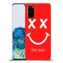 סמיילי כיסוי מגן קשיח בעיצוב אישי עם השם שלך ל Samsung Galaxy S20 יחידה אחת סקרין מובייל