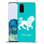 אריה כיסוי מגן קשיח בעיצוב אישי עם השם שלך ל Samsung Galaxy S20 יחידה אחת סקרין מובייל