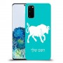 שור כיסוי מגן קשיח בעיצוב אישי עם השם שלך ל Samsung Galaxy S20 יחידה אחת סקרין מובייל