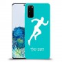 רץ כיסוי מגן קשיח בעיצוב אישי עם השם שלך ל Samsung Galaxy S20 יחידה אחת סקרין מובייל