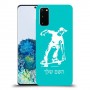 ילד סקייטבורד כיסוי מגן קשיח בעיצוב אישי עם השם שלך ל Samsung Galaxy S20 יחידה אחת סקרין מובייל