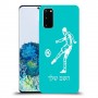 שחקן כדורגל כיסוי מגן קשיח בעיצוב אישי עם השם שלך ל Samsung Galaxy S20 יחידה אחת סקרין מובייל