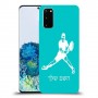 שחקן טניס כיסוי מגן קשיח בעיצוב אישי עם השם שלך ל Samsung Galaxy S20 יחידה אחת סקרין מובייל