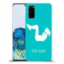 אימון ספורט - אישה כיסוי מגן קשיח בעיצוב אישי עם השם שלך ל Samsung Galaxy S20 יחידה אחת סקרין מובייל