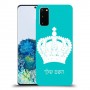 כתר מלכותי כיסוי מגן קשיח בעיצוב אישי עם השם שלך ל Samsung Galaxy S20 יחידה אחת סקרין מובייל