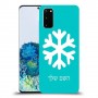 שלג כיסוי מגן קשיח בעיצוב אישי עם השם שלך ל Samsung Galaxy S20 יחידה אחת סקרין מובייל