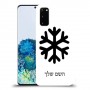 שלג כיסוי מגן קשיח בעיצוב אישי עם השם שלך ל Samsung Galaxy S20 יחידה אחת סקרין מובייל