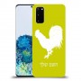תרנגול כיסוי מגן קשיח בעיצוב אישי עם השם שלך ל Samsung Galaxy S20 יחידה אחת סקרין מובייל