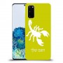 עקרב כיסוי מגן קשיח בעיצוב אישי עם השם שלך ל Samsung Galaxy S20 יחידה אחת סקרין מובייל