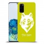 זאב כיסוי מגן קשיח בעיצוב אישי עם השם שלך ל Samsung Galaxy S20 יחידה אחת סקרין מובייל