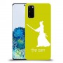 סמוראי כיסוי מגן קשיח בעיצוב אישי עם השם שלך ל Samsung Galaxy S20 יחידה אחת סקרין מובייל
