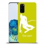 סקִי כיסוי מגן קשיח בעיצוב אישי עם השם שלך ל Samsung Galaxy S20 יחידה אחת סקרין מובייל