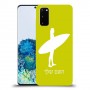 גלישה כיסוי מגן קשיח בעיצוב אישי עם השם שלך ל Samsung Galaxy S20 יחידה אחת סקרין מובייל