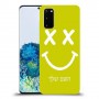 סמיילי כיסוי מגן קשיח בעיצוב אישי עם השם שלך ל Samsung Galaxy S20 יחידה אחת סקרין מובייל