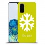 שלג כיסוי מגן קשיח בעיצוב אישי עם השם שלך ל Samsung Galaxy S20 יחידה אחת סקרין מובייל