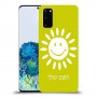 שמש כיסוי מגן קשיח בעיצוב אישי עם השם שלך ל Samsung Galaxy S20 יחידה אחת סקרין מובייל