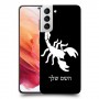 עקרב כיסוי מגן קשיח בעיצוב אישי עם השם שלך ל Samsung Galaxy S21 5G יחידה אחת סקרין מובייל