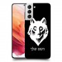 זאב כיסוי מגן קשיח בעיצוב אישי עם השם שלך ל Samsung Galaxy S21 5G יחידה אחת סקרין מובייל