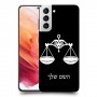 מאזניים כיסוי מגן קשיח בעיצוב אישי עם השם שלך ל Samsung Galaxy S21 5G יחידה אחת סקרין מובייל