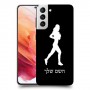 ג'וגלין - אישה כיסוי מגן קשיח בעיצוב אישי עם השם שלך ל Samsung Galaxy S21 5G יחידה אחת סקרין מובייל