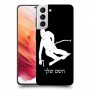 סקִי כיסוי מגן קשיח בעיצוב אישי עם השם שלך ל Samsung Galaxy S21 5G יחידה אחת סקרין מובייל