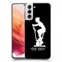 שוליים - אישה כיסוי מגן קשיח בעיצוב אישי עם השם שלך ל Samsung Galaxy S21 5G יחידה אחת סקרין מובייל