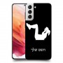 אימון ספורט - אישה כיסוי מגן קשיח בעיצוב אישי עם השם שלך ל Samsung Galaxy S21 5G יחידה אחת סקרין מובייל