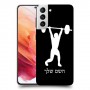 הרמת משקולות כיסוי מגן קשיח בעיצוב אישי עם השם שלך ל Samsung Galaxy S21 5G יחידה אחת סקרין מובייל