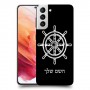 הגה - קפטן - ים כיסוי מגן קשיח בעיצוב אישי עם השם שלך ל Samsung Galaxy S21 5G יחידה אחת סקרין מובייל
