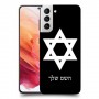 מגן דוד - ישראל כיסוי מגן קשיח בעיצוב אישי עם השם שלך ל Samsung Galaxy S21 5G יחידה אחת סקרין מובייל