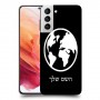עולם כיסוי מגן קשיח בעיצוב אישי עם השם שלך ל Samsung Galaxy S21 5G יחידה אחת סקרין מובייל