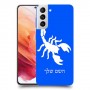 עקרב כיסוי מגן קשיח בעיצוב אישי עם השם שלך ל Samsung Galaxy S21 5G יחידה אחת סקרין מובייל