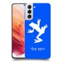 צפרדע טרופית כיסוי מגן קשיח בעיצוב אישי עם השם שלך ל Samsung Galaxy S21 5G יחידה אחת סקרין מובייל