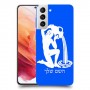 דלי כיסוי מגן קשיח בעיצוב אישי עם השם שלך ל Samsung Galaxy S21 5G יחידה אחת סקרין מובייל
