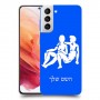 תאומים כיסוי מגן קשיח בעיצוב אישי עם השם שלך ל Samsung Galaxy S21 5G יחידה אחת סקרין מובייל