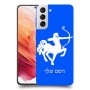 קשת כיסוי מגן קשיח בעיצוב אישי עם השם שלך ל Samsung Galaxy S21 5G יחידה אחת סקרין מובייל
