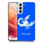 עקרב כיסוי מגן קשיח בעיצוב אישי עם השם שלך ל Samsung Galaxy S21 5G יחידה אחת סקרין מובייל
