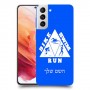 טריאתלון כיסוי מגן קשיח בעיצוב אישי עם השם שלך ל Samsung Galaxy S21 5G יחידה אחת סקרין מובייל