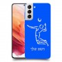 שחקן כדורעף כיסוי מגן קשיח בעיצוב אישי עם השם שלך ל Samsung Galaxy S21 5G יחידה אחת סקרין מובייל