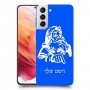 סנטה קלאוס כיסוי מגן קשיח בעיצוב אישי עם השם שלך ל Samsung Galaxy S21 5G יחידה אחת סקרין מובייל