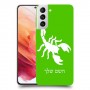 עקרב כיסוי מגן קשיח בעיצוב אישי עם השם שלך ל Samsung Galaxy S21 5G יחידה אחת סקרין מובייל